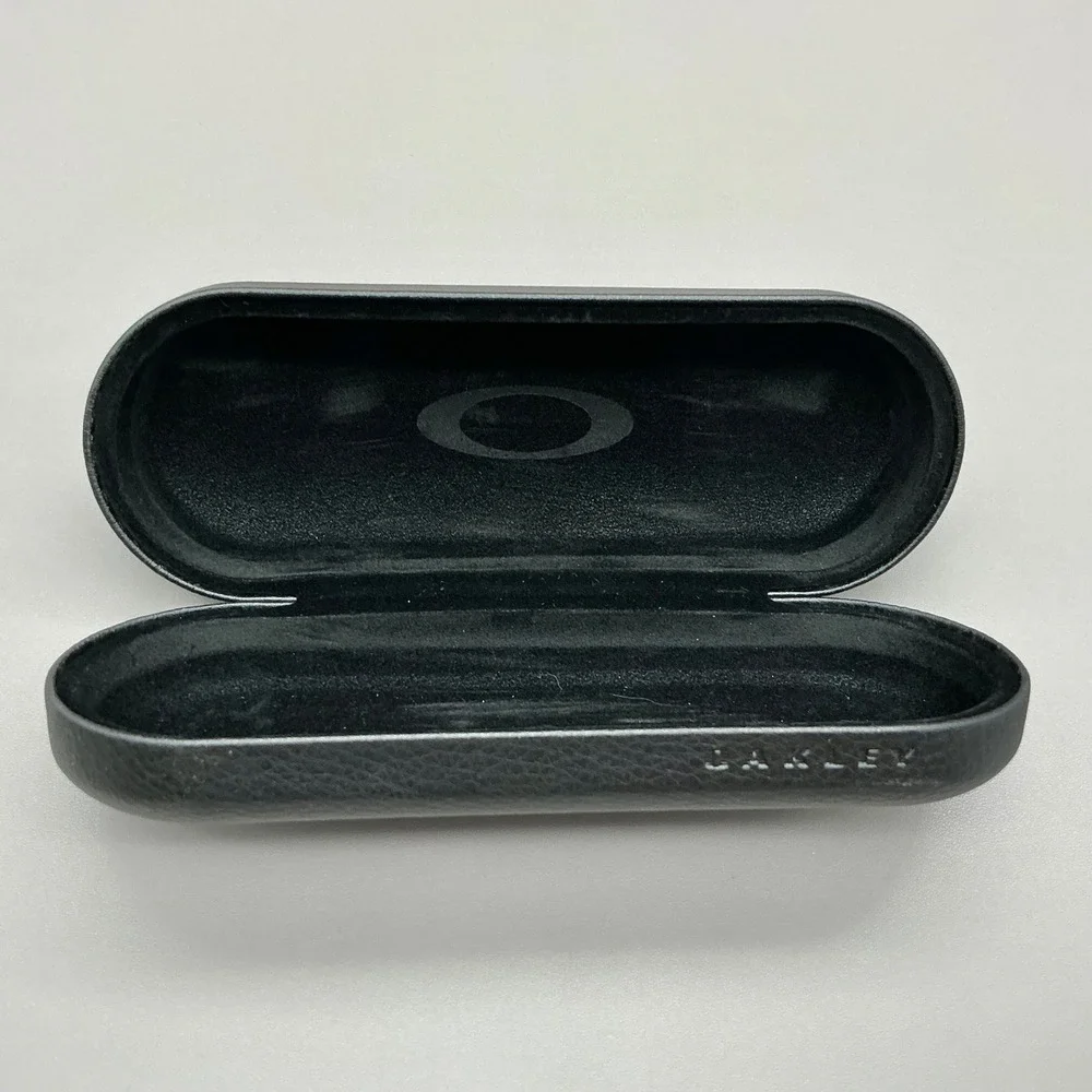 Oakley Case Unisex Black Faux Leather Hard Shell Protective Eyewear CASE ONLY